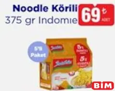 INDOMİE NOODLE KÖRİLİ 375 GR